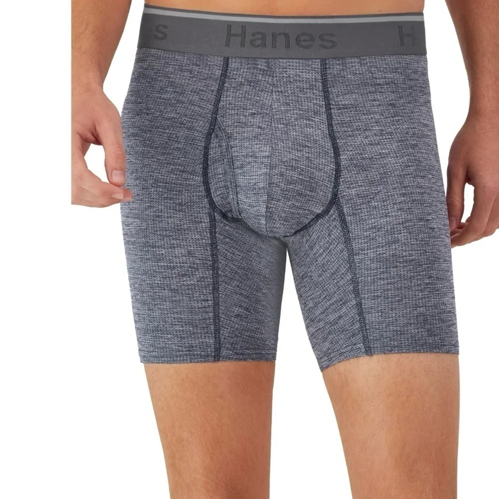 Hanes Men's Comfort Flex Fit Breathable Stretch Mesh Boxer Brief